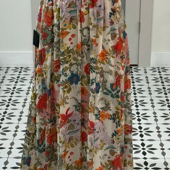 Lulu's Lilja Cream Floral Maxi Dress - Picture 8 of 8